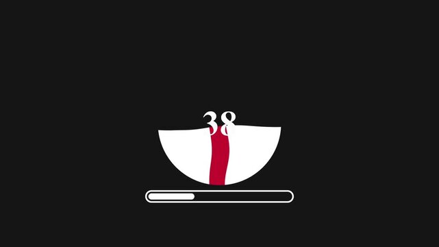 England Flag Loading Animation &ndash; Modern UI Loading Screen Loop