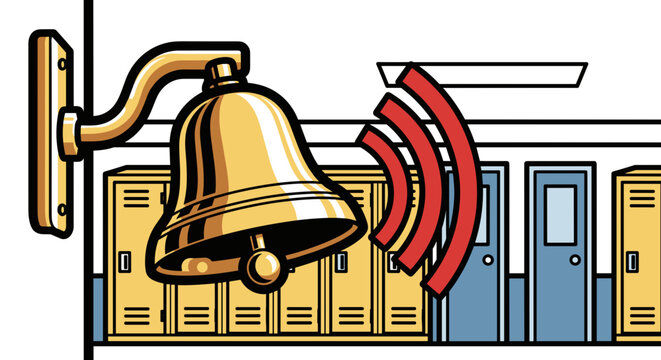School Bell Ringing Images – Browse 320,478 Stock Photos, Vectors, and ...