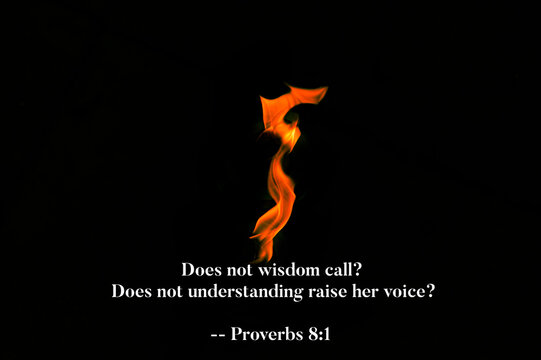 Proverbs 8 1