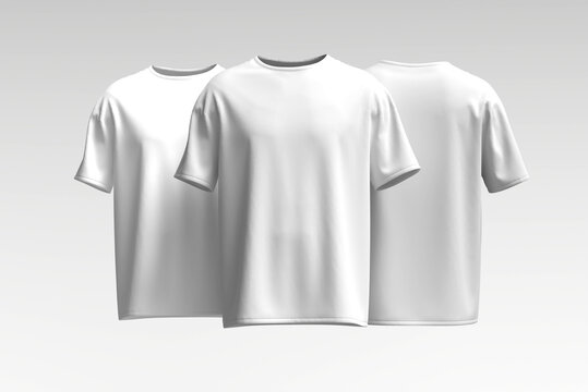 Minimal T-Shirt Mockup Pack with Multiple Angles