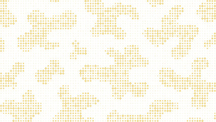 Fototapeta premium Gold stars and crosses seamless pattern luxury abstract background, Premium golden star and plus symbol repeat design