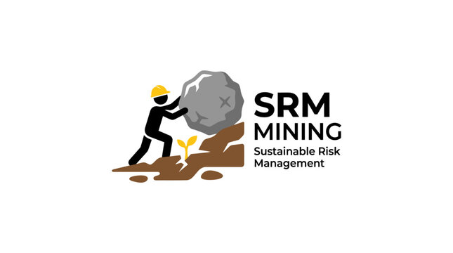 SRM Mining Logo Depicting Risk Management and Growth