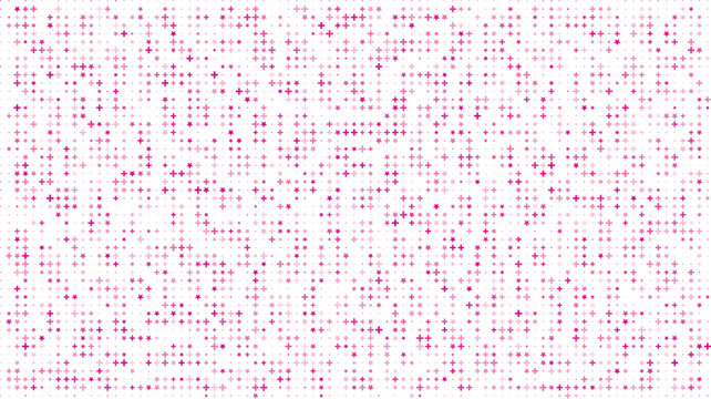Pink star and cross seamless pattern background aesthetic design, Cute pink star plus geometric pattern soft modern background