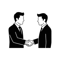 Fototapeta premium Business partners shaking hands, symbol of agreement and success in business.