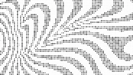 Fototapeta premium Black Stars and Cross Pattern White Background, Star and Cross Seamless Pattern Clean White Background
