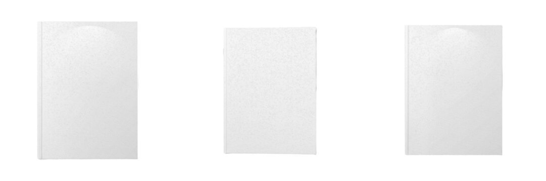 Magazine Cover Mockup Empty Isolated on White Background, Periodical Publication, Portada de Revista, Couverture de Magazine, 杂志封面, Serial Publication, Glossy Magazine