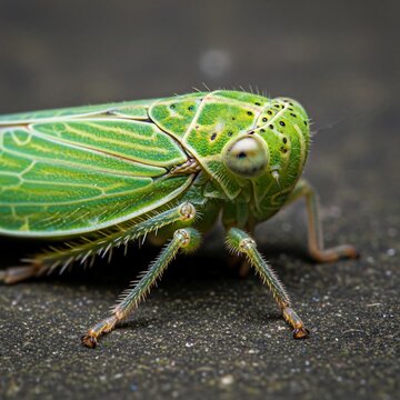 Emerald Gaze, Nature's Tiny Sculpted Jewel