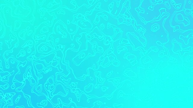 Sea splash of cartoon water suitable with light reflections animation. Swaying turquoise water seamless loop. Water liquid wave and splash. Fresh visual appeal ocean cartoon manga animation.