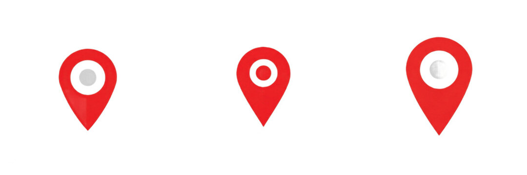 Map marker simple icon, Destination, Spot, Rep&egrave;re, Marcador, Geography symbol, Point of interest.