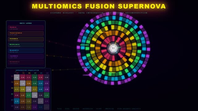 Complex AI Drug Discovery systems integrate multiomics data for biological pathway reconstruction, unveiling deep correlations and comprehensive systems biology insights.