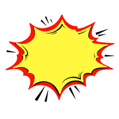 Comic Explosion Bubble © Muhammad