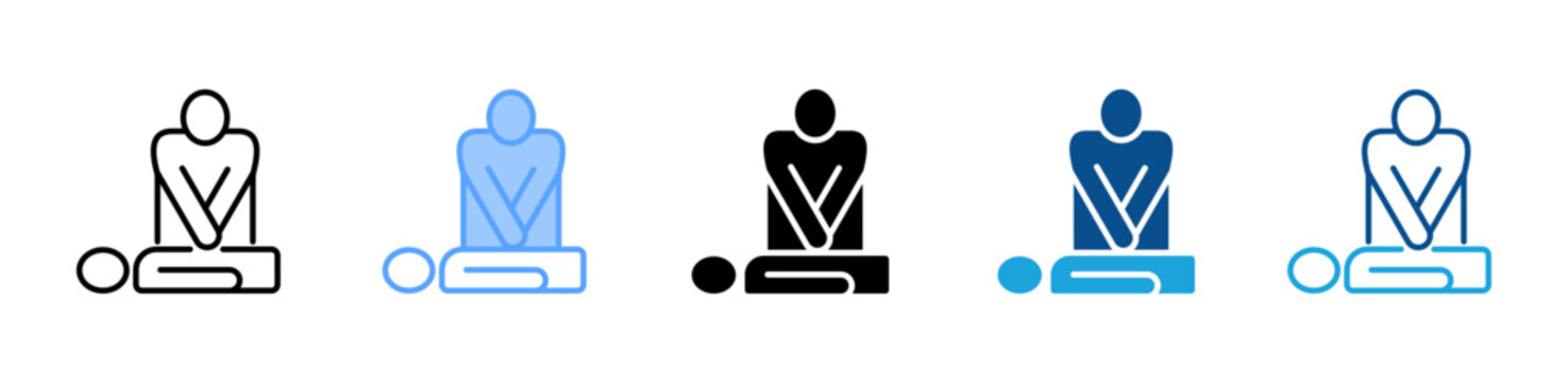 Cpr Icon icon multiple style and collection