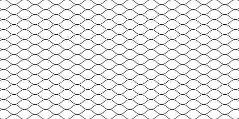 Mesh texture for fishing nets. Seamless pattern for sportswear or soccer goal, volleyball net, basketball hoop © raden