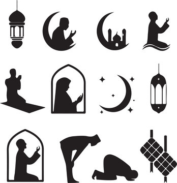 islamic icon vectore file