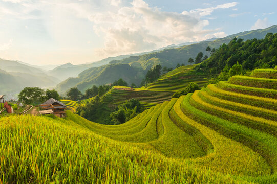 Natural and urban views of Vietnam