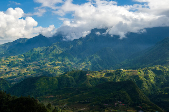 Natural and urban views of Vietnam