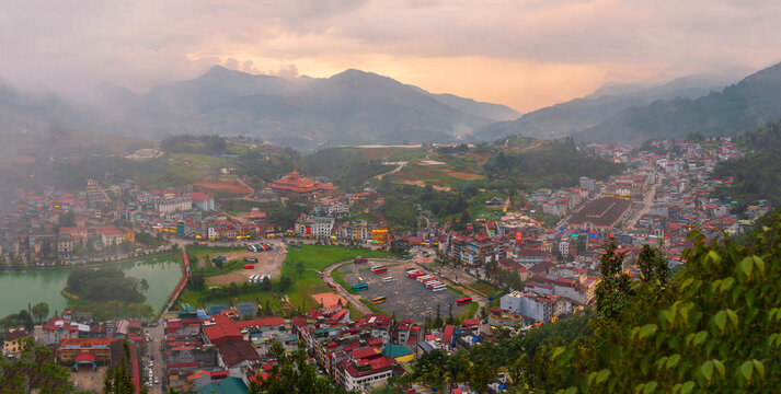 Natural and urban views of Vietnam