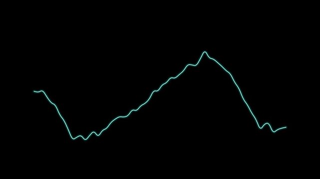 Trading Waves on a black background with a white section at the bottom, illustrating trading analysis and financial charts.