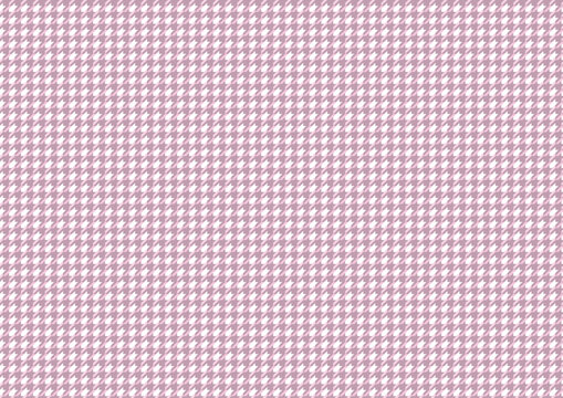 【日本の伝統模様】千鳥・千鳥格子のシームレスパターン（赤系） / Chidori & Chidori-goushi (Houndstooth) &ndash; Japanese Traditional Seamless Pattern Set  (Red Tones)