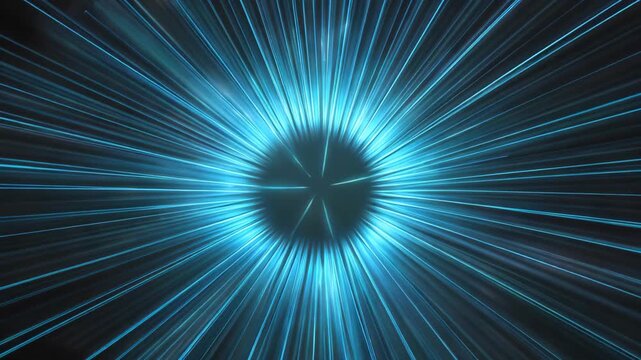 Blue light radiation special effects materials Blue light converges and blooms