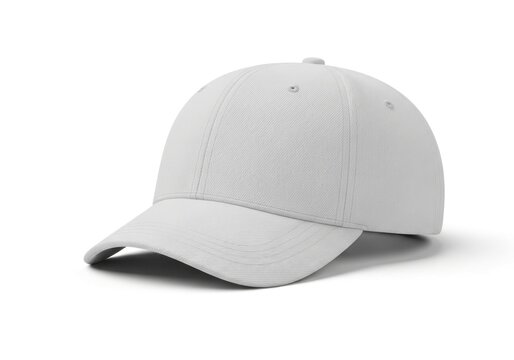 Isolated grey dad cap with subtle topographic map texture pattern, apparel mockup, streetwear fashion, outdoor gear