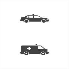 Fototapeta premium car icon vector illustration