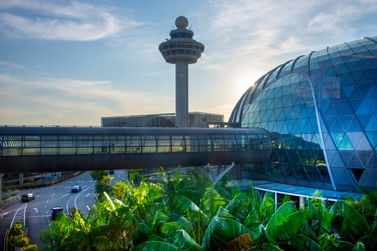 Changi Airport in Singapore City