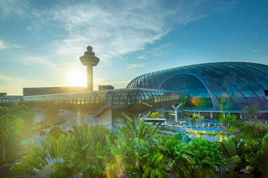 Changi Airport in Singapore City
