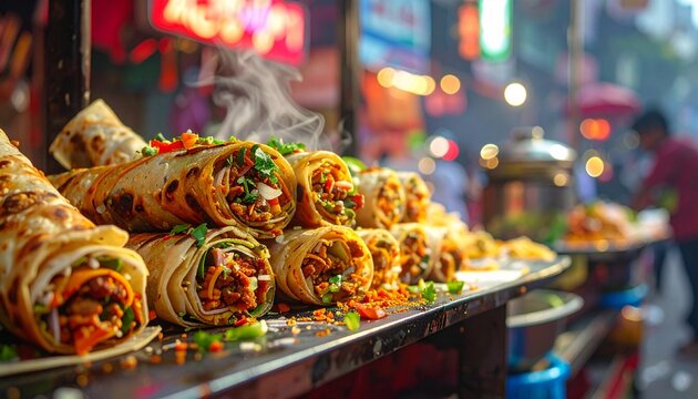 Street Food Kathi Roll	