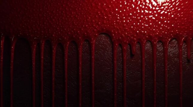 Red Dripping Texture Background