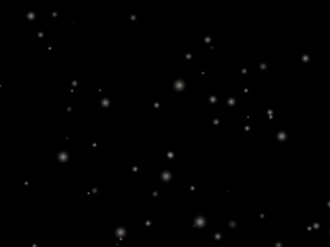 PNG heavy snowfall overlay with falling snowflakes on dark transparent background