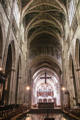 Obraz premium Bordeaux Cathedral Cathédrale-Primatiale Saint-André de Bordeaux