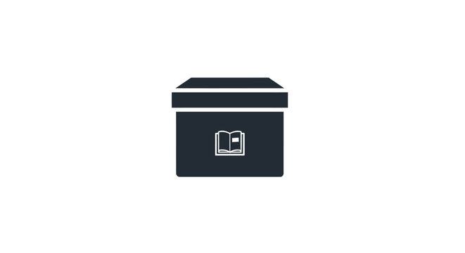 Black safe deposit box storage.
