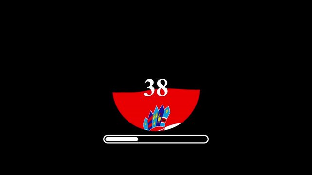 Croatia Flag Loading Animation &ndash; Modern UI Loading Screen Loop