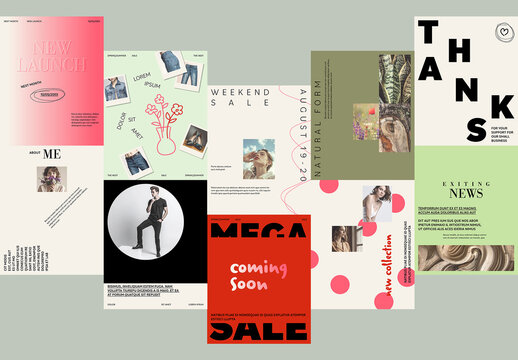 Versatile Creative Social Media Layout