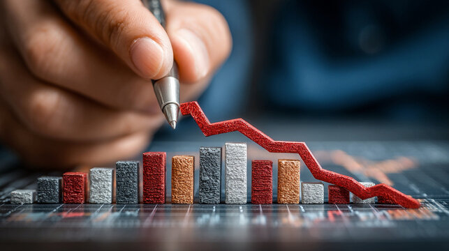 Business loss performance concept financial deficit revenue decrease expense overruns operational inefficiency negative cash flow risk management corporate planning measurement model metrics solution