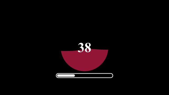Latvia Flag Loading Animation &ndash; Modern UI Loading Screen Loop