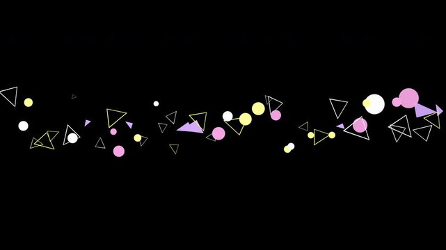 pop particle shape slide element alpha