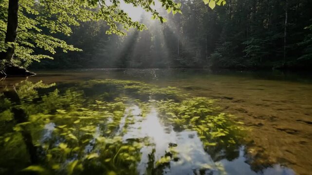waterfall in the woods