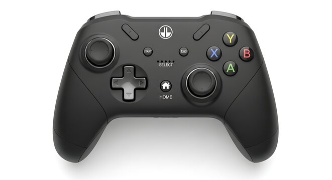 Black Xbox Wireless Gaming Controller Closeup.