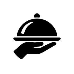 Fototapeta premium Food Service Tray Icon