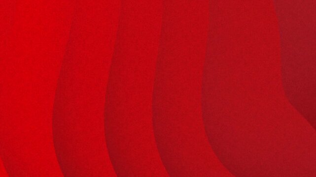 Red waves curve across the frame with soft gradients. Texture adds depth and dimension to the vibrant hue. Ideal for design, branding, or creative projects. Bold tones evoke energy, passion