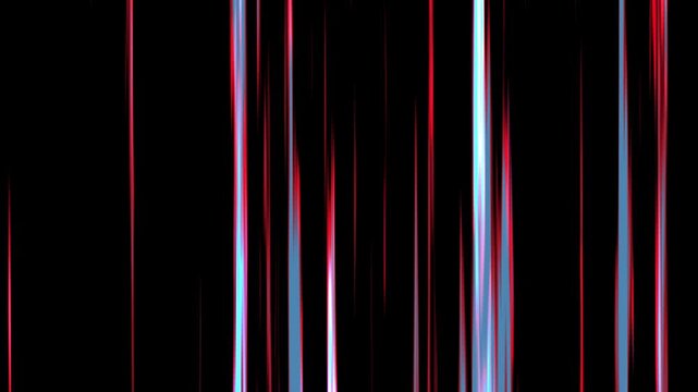 Colorful speed line comic overlay with rapid linear motion streaks 4K HD resolution on black background.