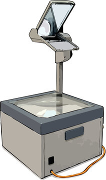 Overhead projector retro device (2)
