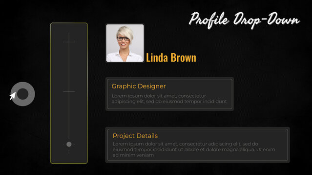 Profile Drop-Down Titles