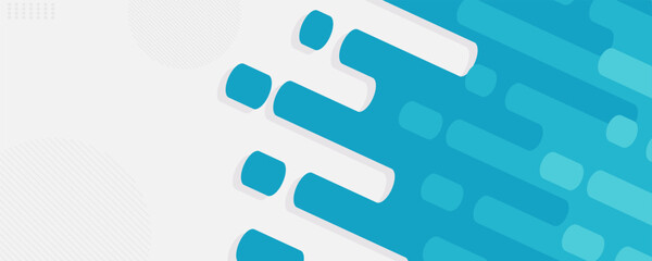 Obraz premium Blue Rounded Lines Background Abstract Liquid Shape Dashed Lines and Dots. Vector Illustration