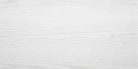 White wood grain texture background with horizontal lines and subtle light grey patterns on a clean surface © VxGFX