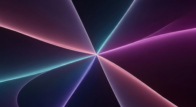 Dynamic fusion of ultra-minimal forms, deep ethereal colors blending seamlessly in a truly infinite, non-objective visual field, complexity, fluid, conceptual