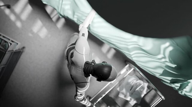 3D Robot Surgical loop animation