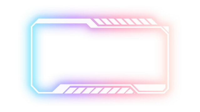 Soft Gradient Tech Lines
Pastel Neon Interface
Minimal HUD Glow
Light Futuristic Border